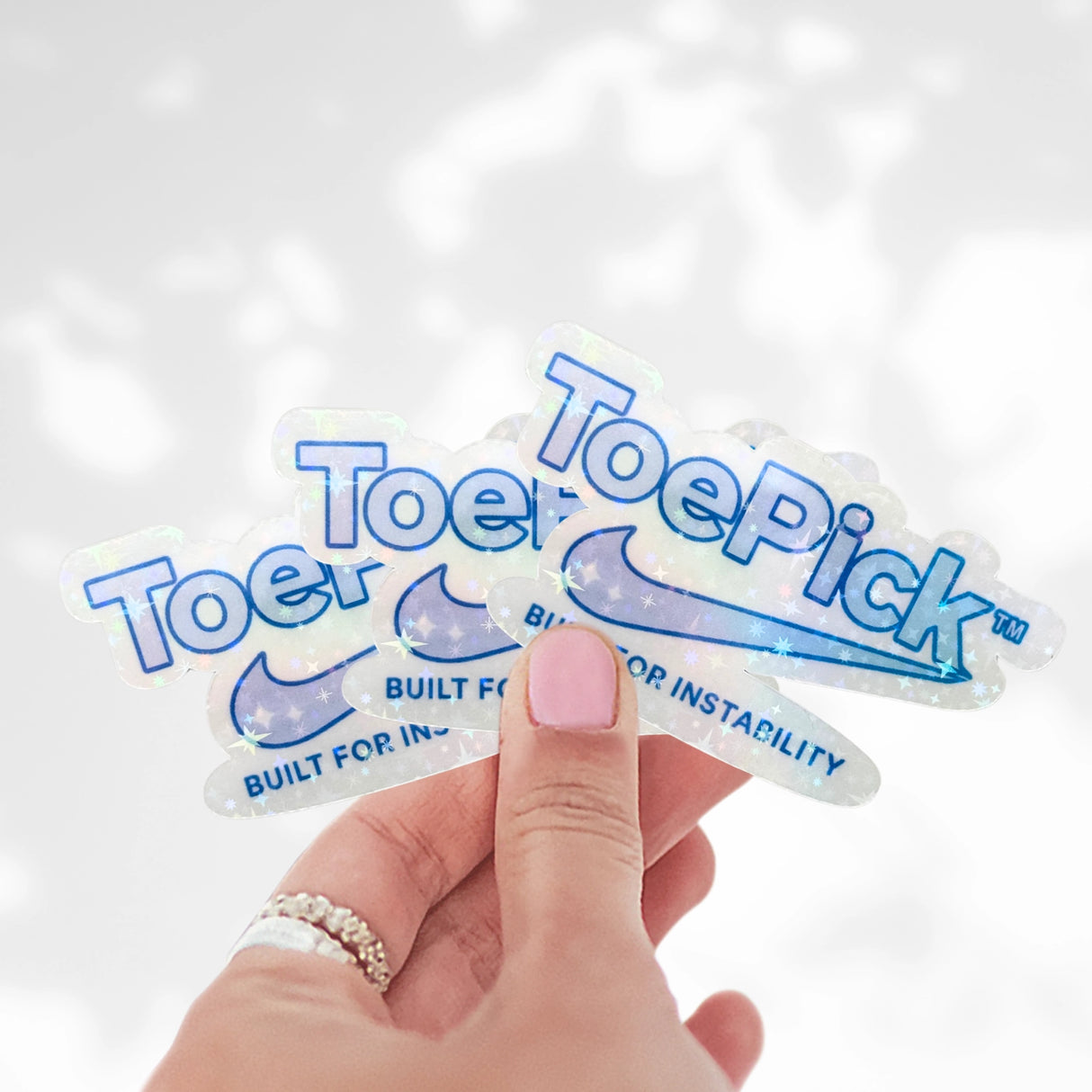 Toepick - Built For Instability Stickers
