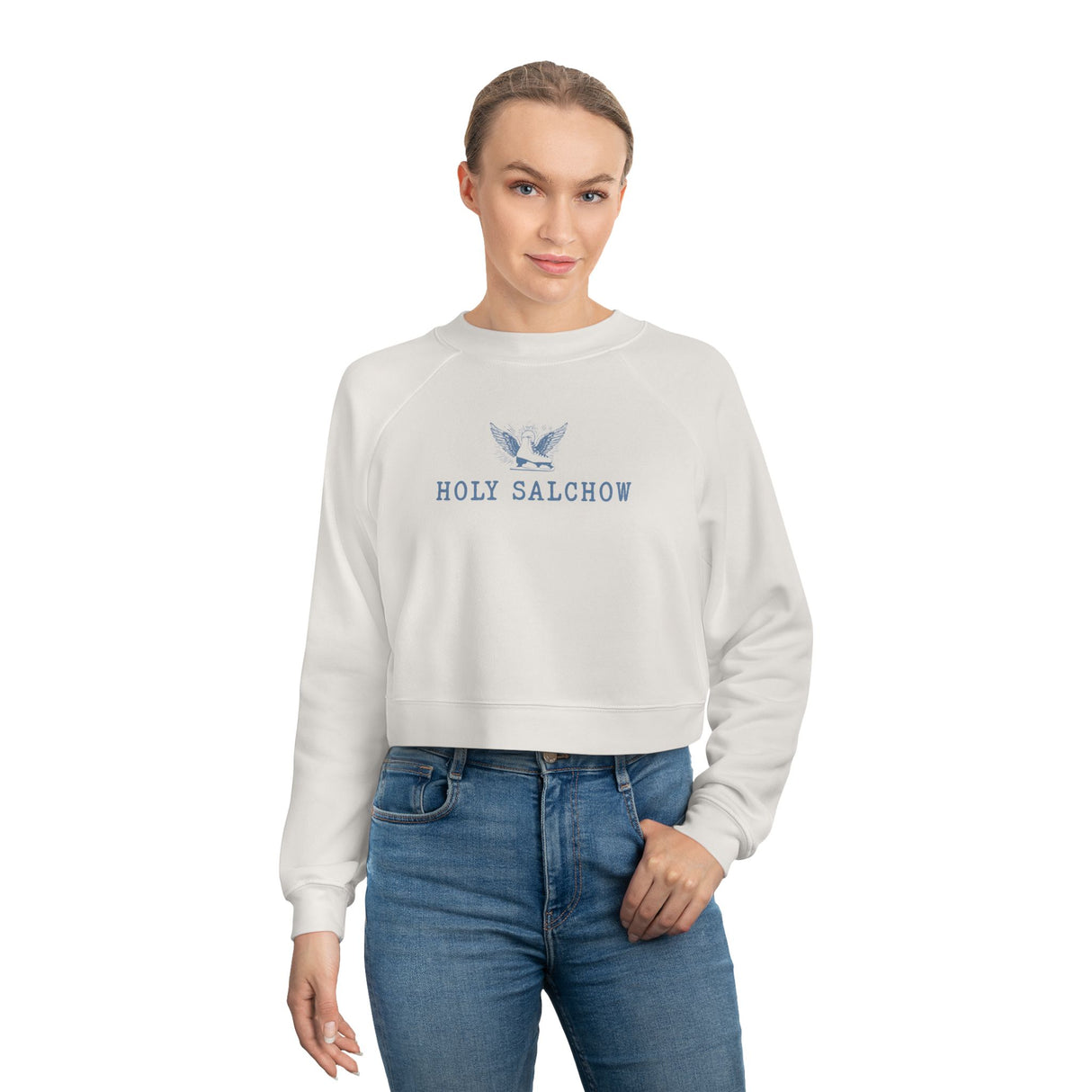 Holy Salchow Women's Cropped Fleece Pullover