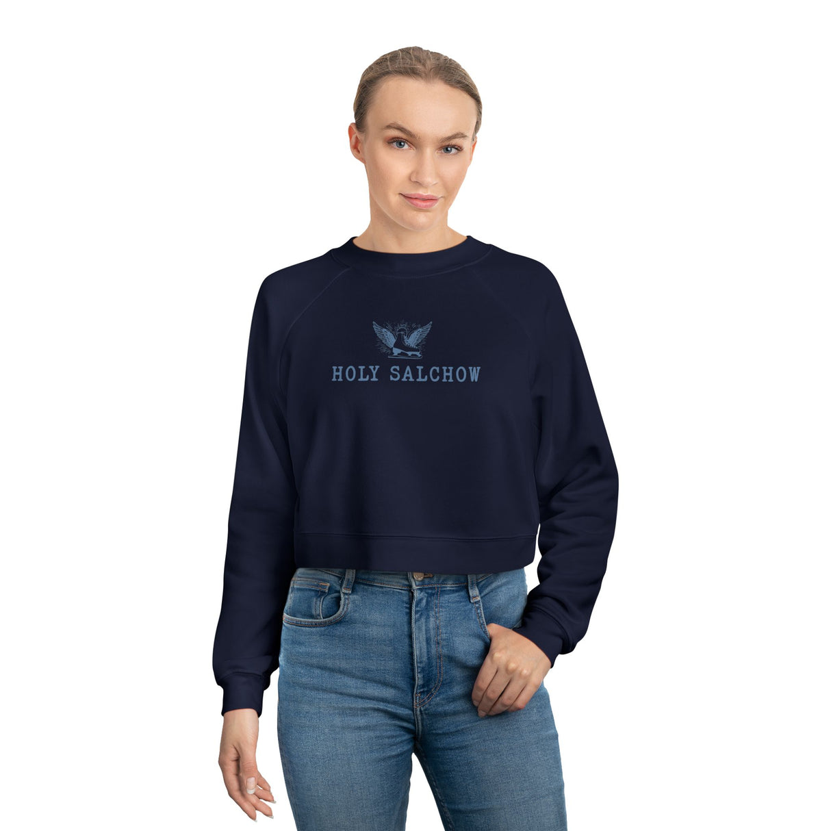 Holy Salchow Women's Cropped Fleece Pullover