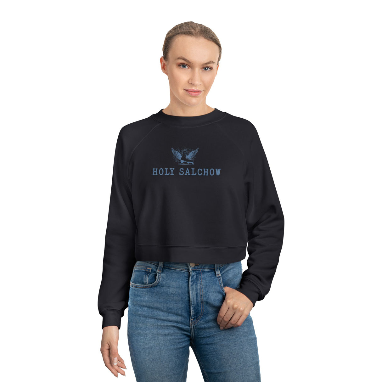 Holy Salchow Women's Cropped Fleece Pullover