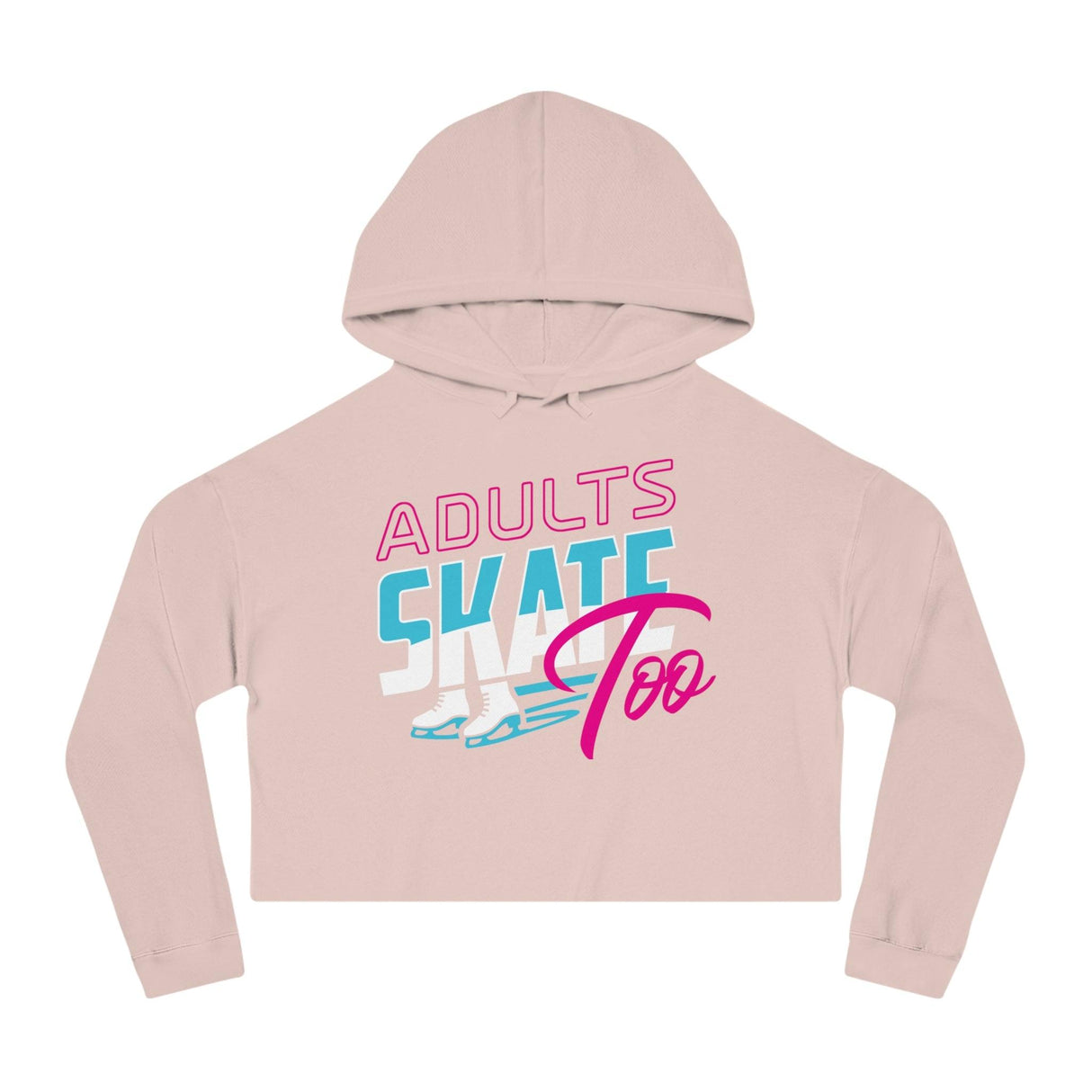 Retro Women’s Cropped Hooded Sweatshirt