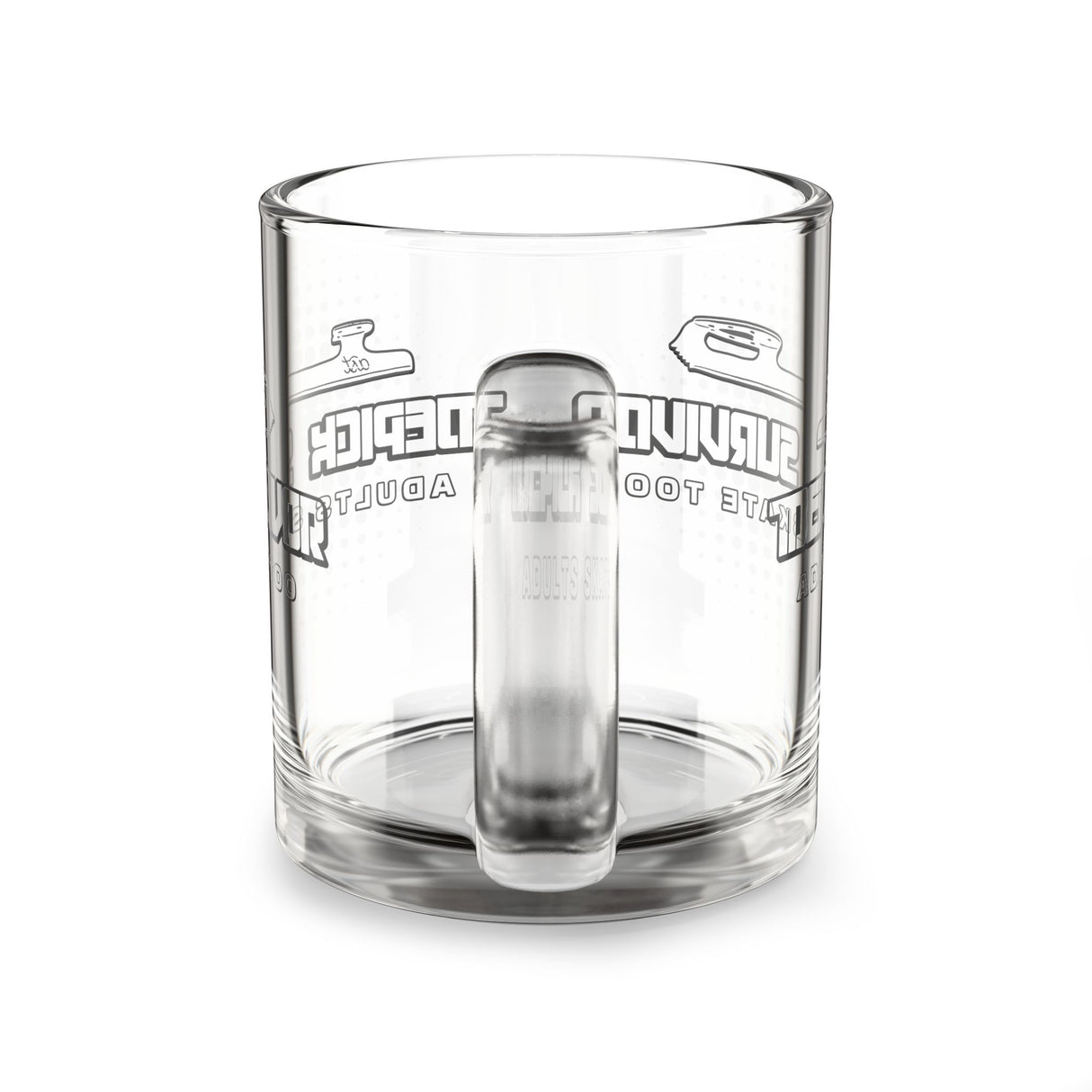Toepick Survivor Glass Mug