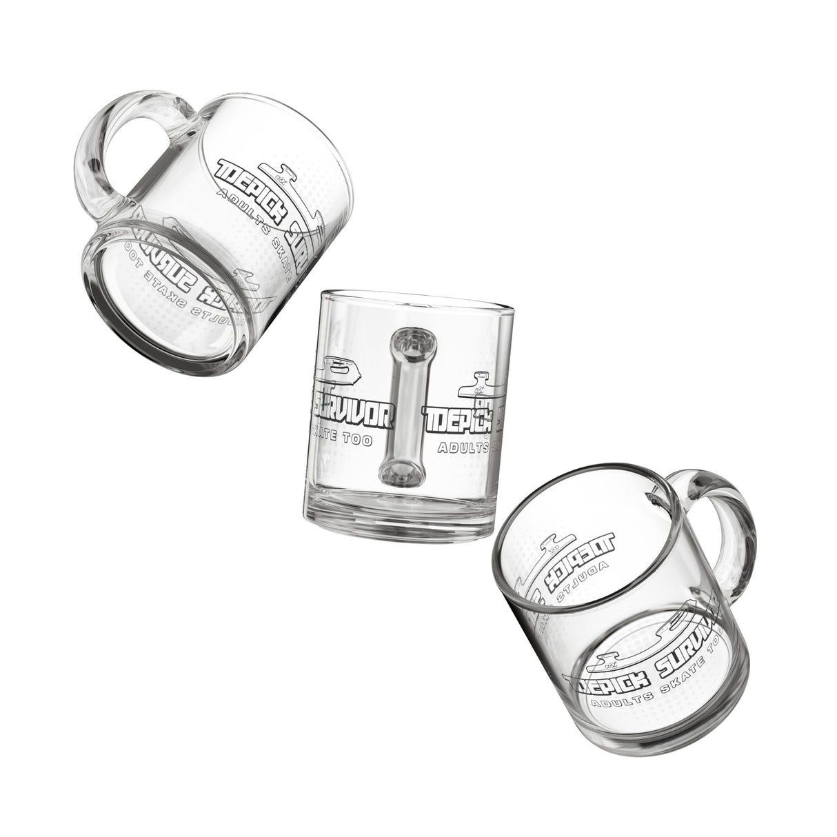 Toepick Survivor Glass Mug