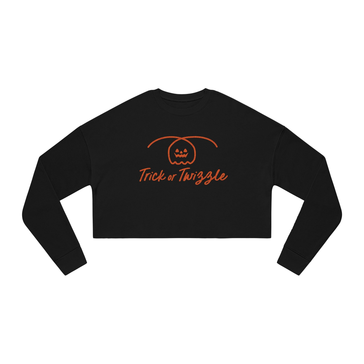 Trick Or Twizzle Cropped Sweatshirt