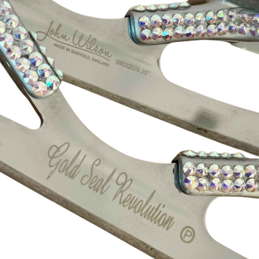 *Pre-Owned* Custom John Wilson Gold Seal Revolution Blades 9.25"