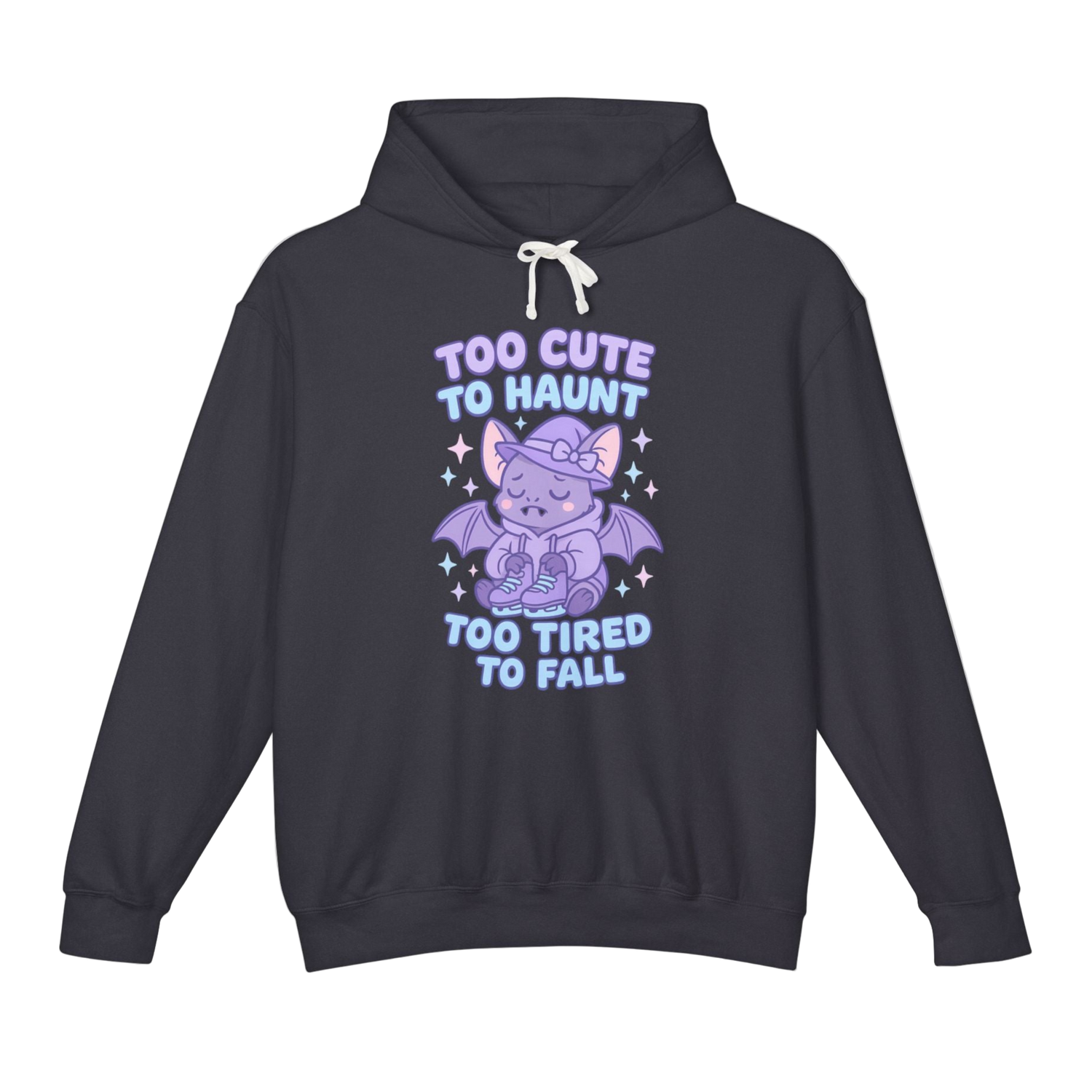 Too Cute to Haunt - Too Tired to Fall Hoodie