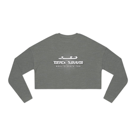 Toepick Survivor Women's Cropped Sweatshirt