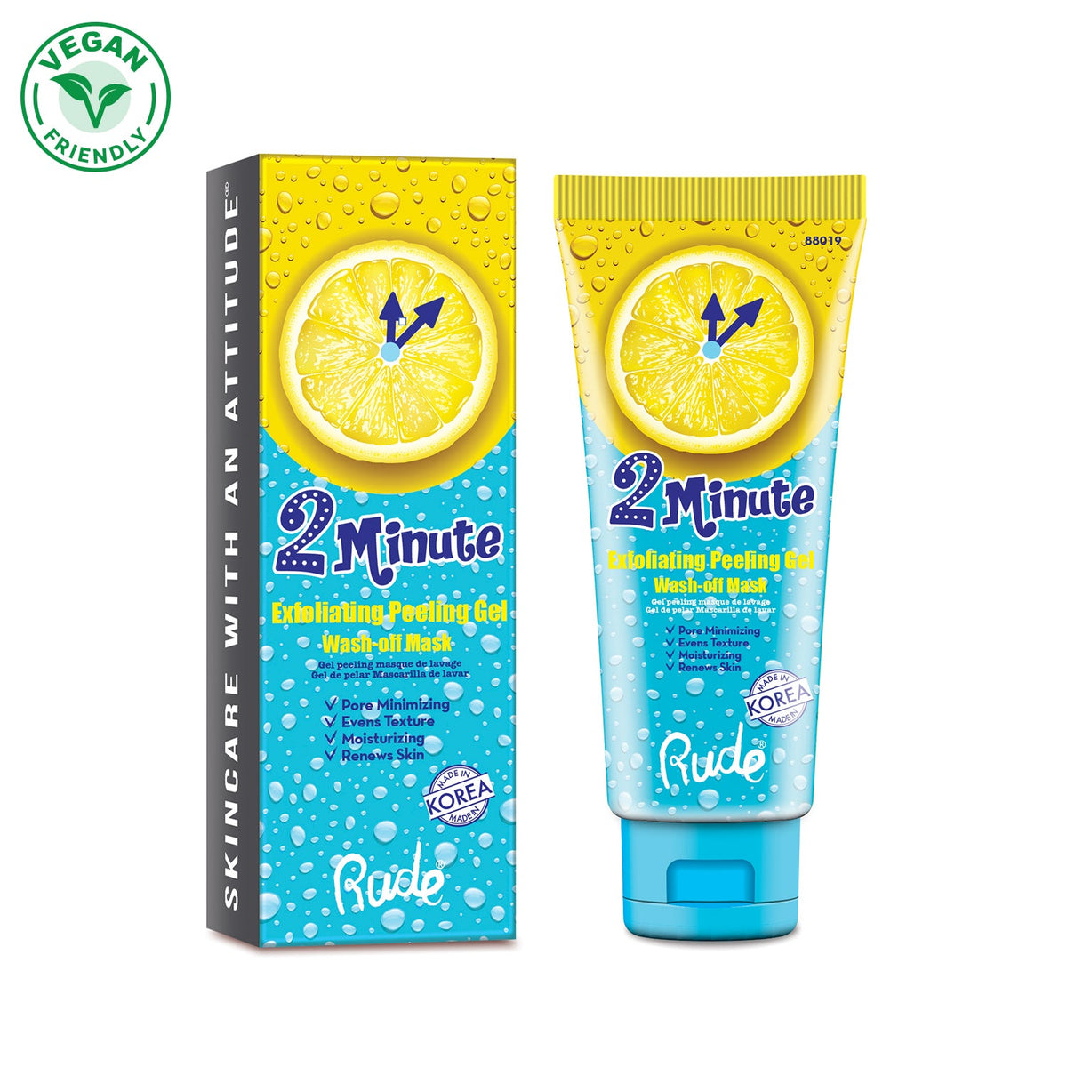 2 Minute Exfoliating Peeling Gel Wash-off Mask