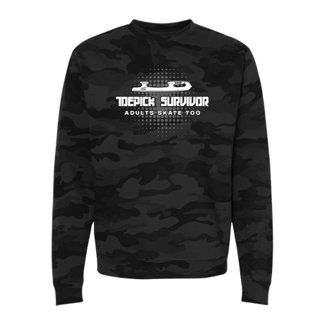 Toepick Survivor Camo Sweatshirt
