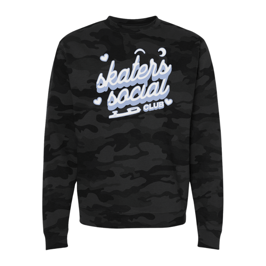 Skater's Social Club Camo Sweatshirt