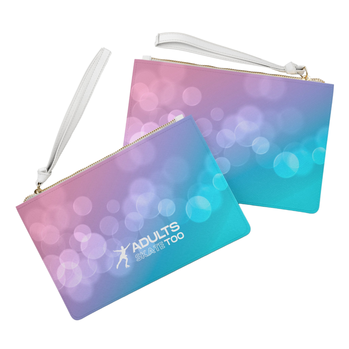 AST Icy Glow Zip Clutch