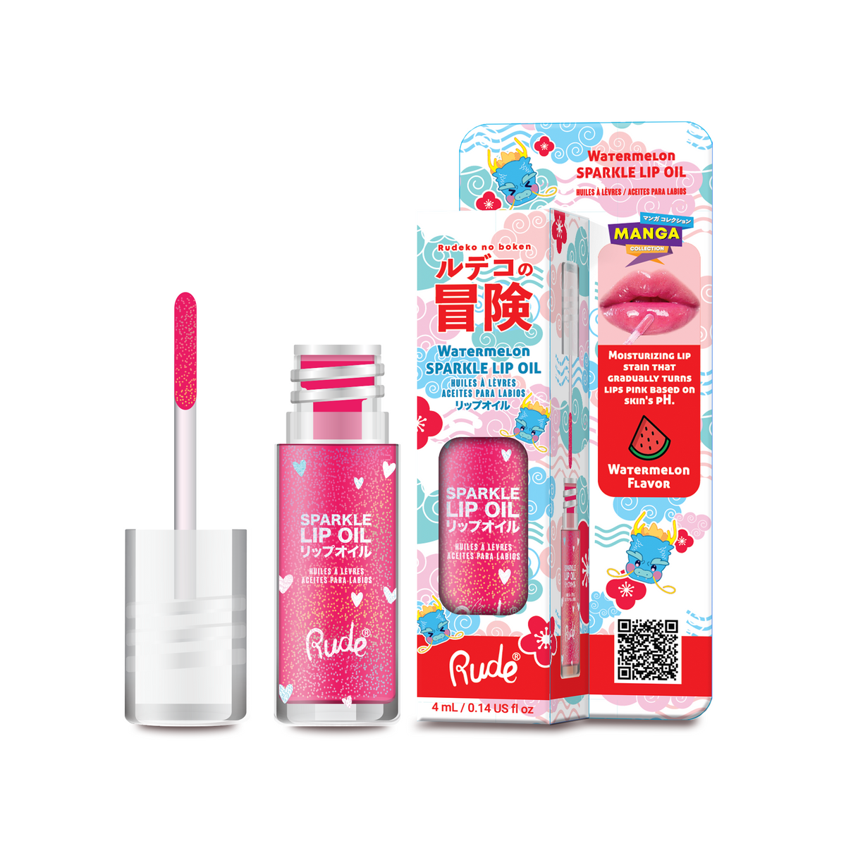 Manga Collection Sparkle Lip Oil