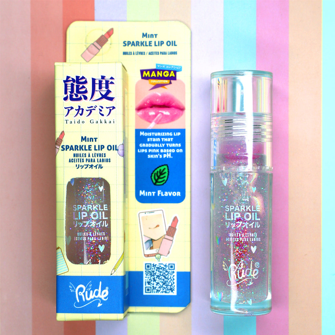 Manga Collection Sparkle Lip Oil - Adults Skate Too LLC