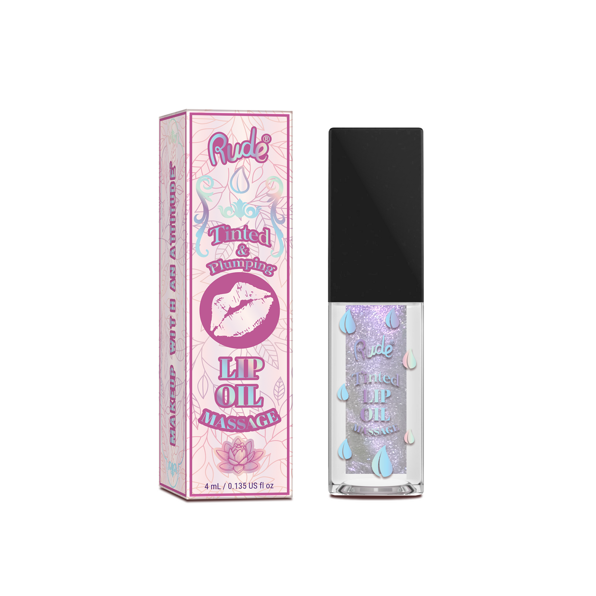 Lip Oil Massage Tinted & Plumping Lip Oil - Adults Skate Too LLC
