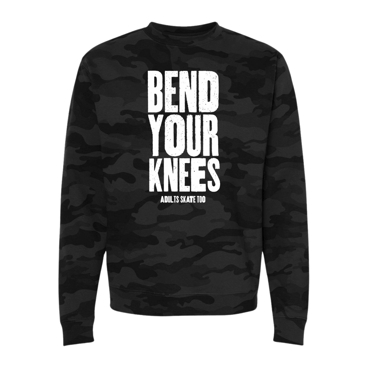 Bend Your Knees Camo Sweatshirt