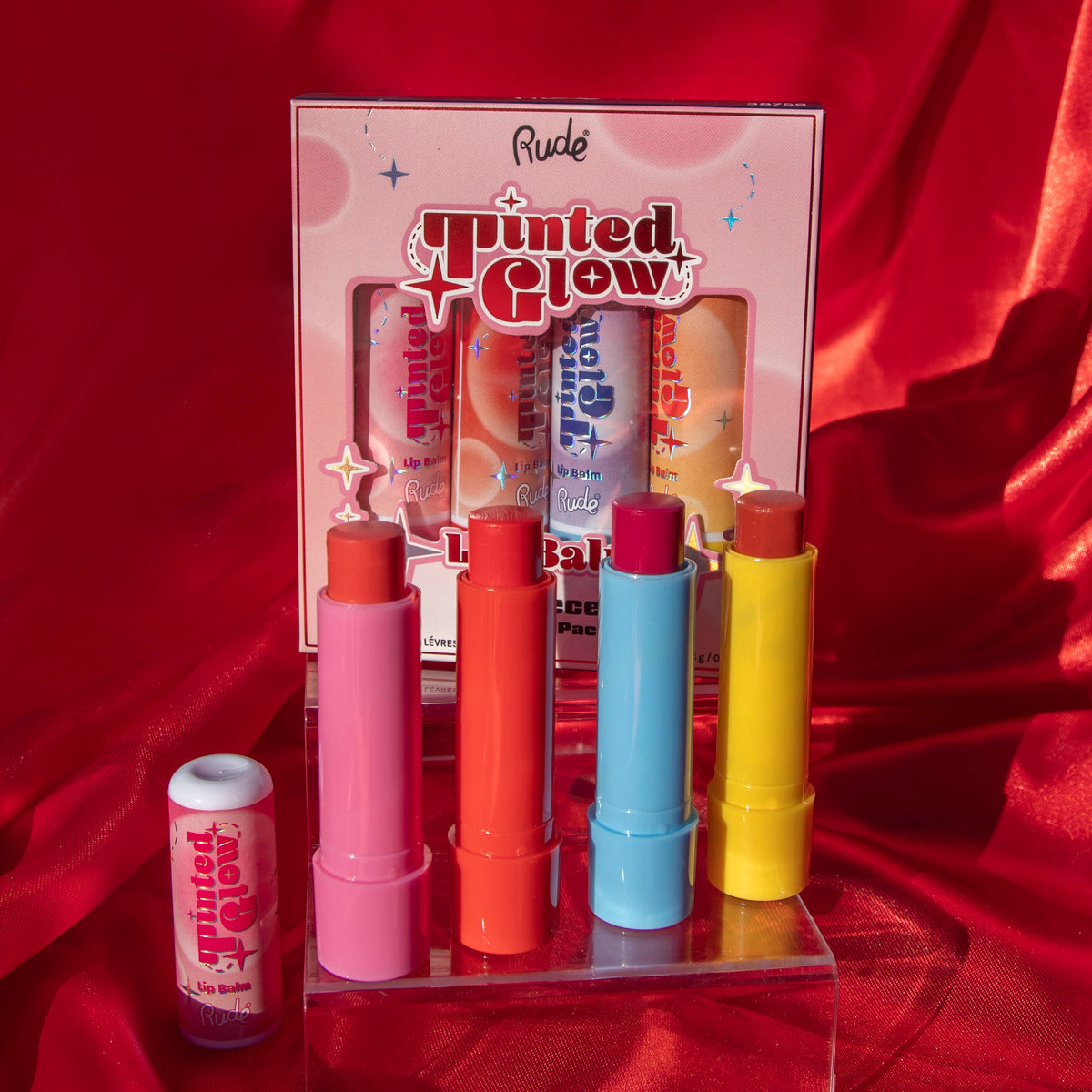 Tinted Glow Lip Balm (4 Piece Set)