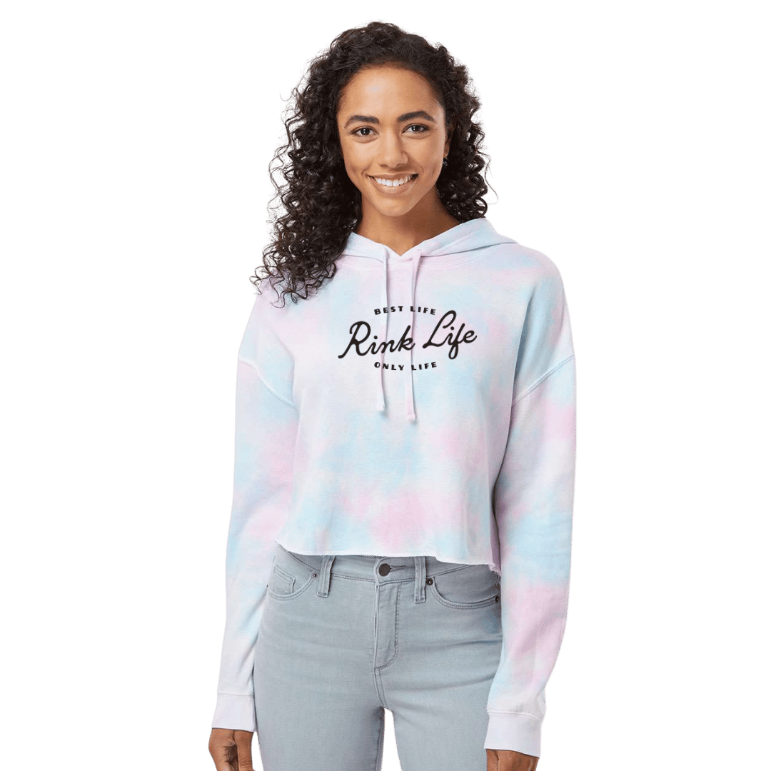 Rink Life Cotton Candy Hooded Crop