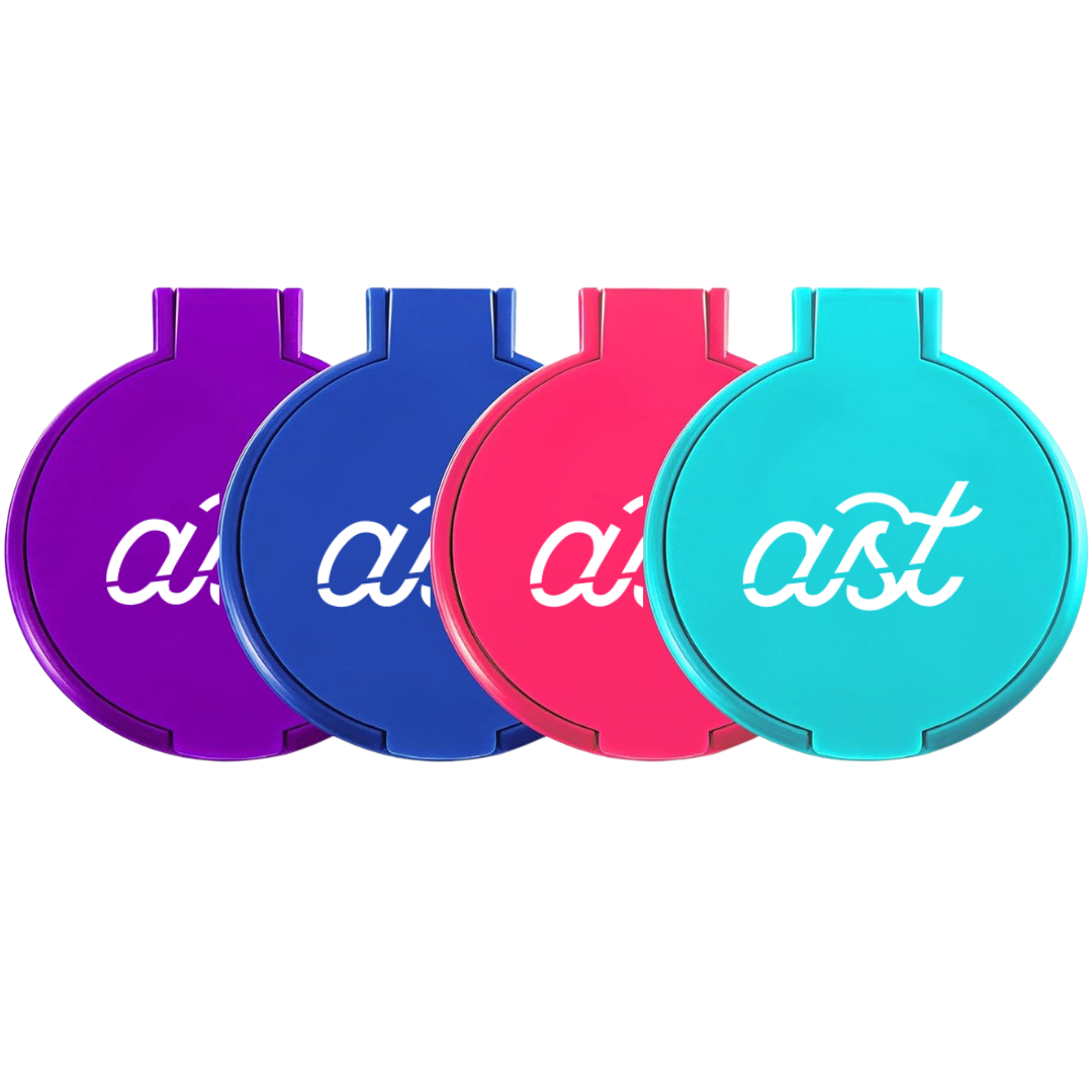 AST Compact Folding Mirror – Assorted Colors