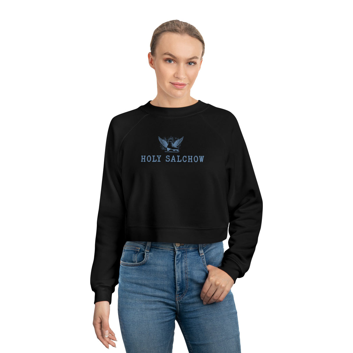 Holy Salchow Women's Cropped Fleece Pullover