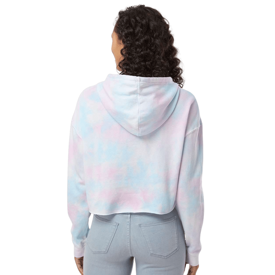 Pixel Skate Cotton Candy Hooded Crop