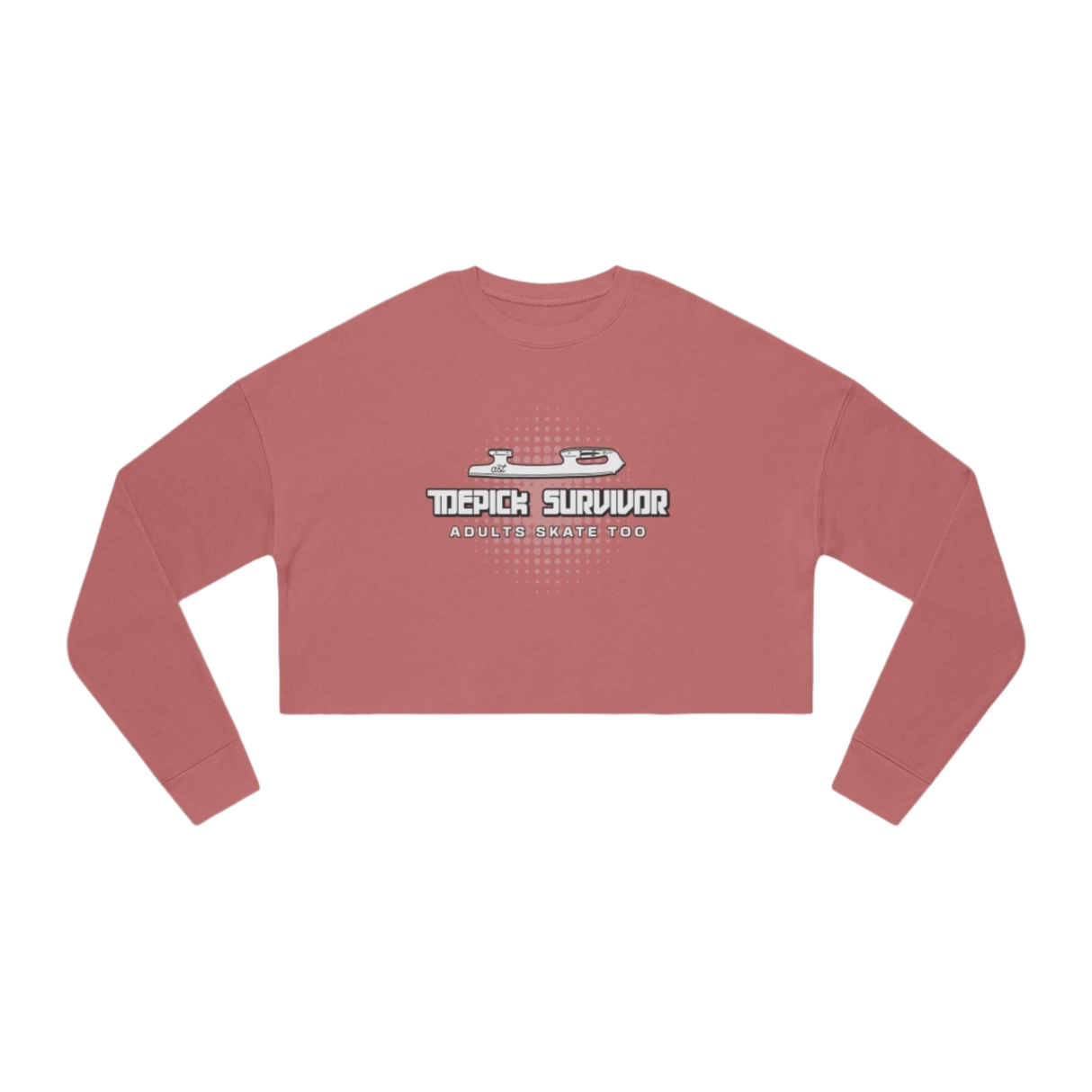 Toepick Survivor Women's Cropped Sweatshirt