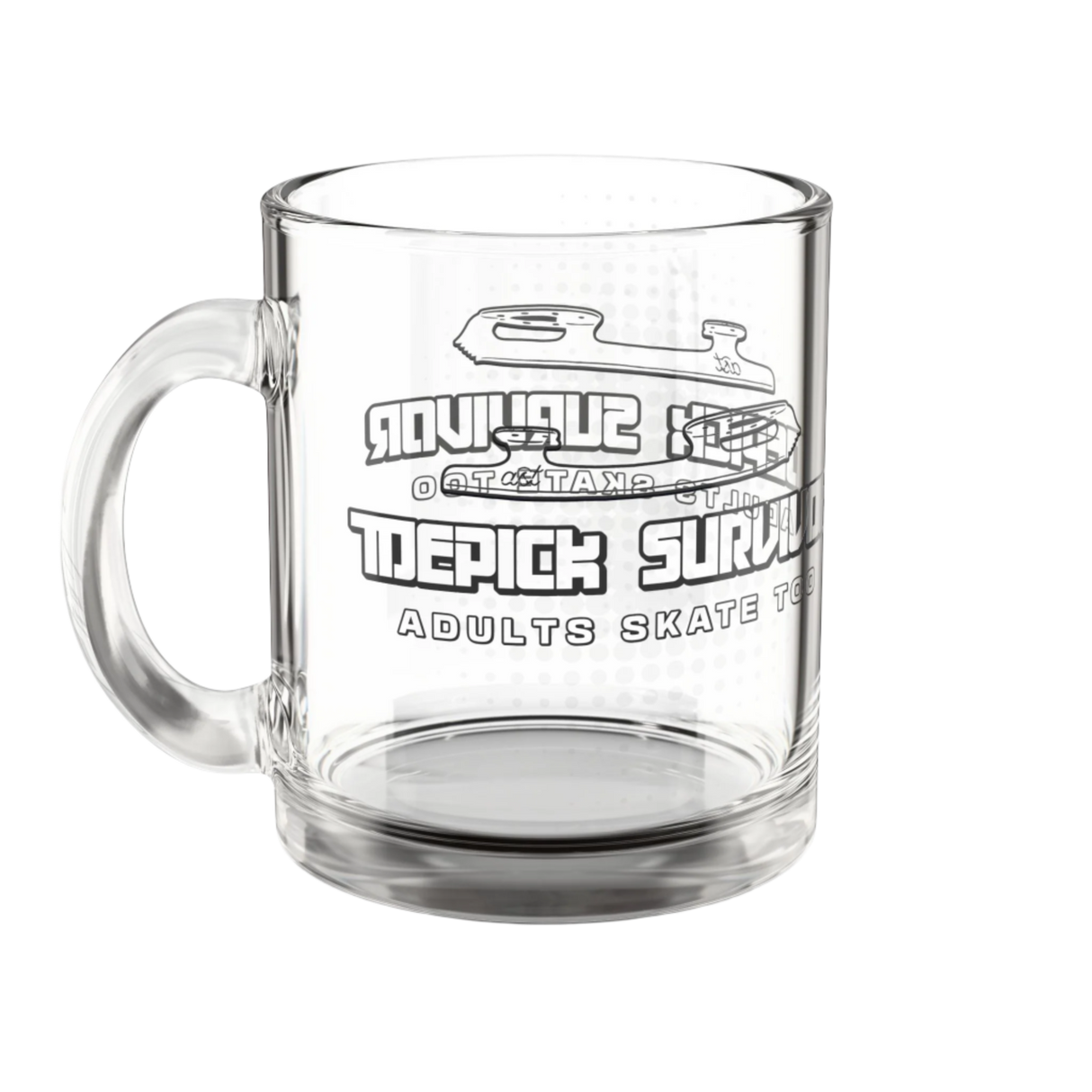 Toepick Survivor Glass Mug