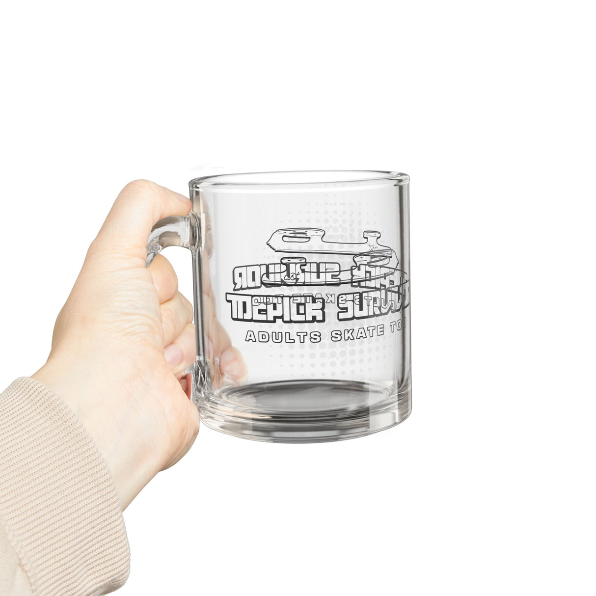 Toepick Survivor Glass Mug