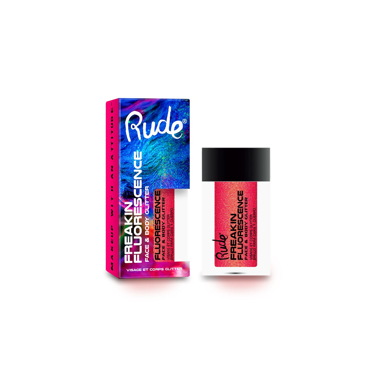 Freakin Fluorescence Face and Body Glitter