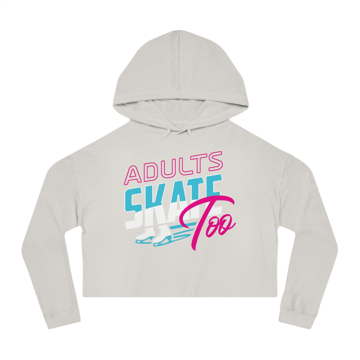 Retro Women’s Cropped Hooded Sweatshirt