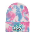 AST Embroidered Patch Cotton Candy Beanie
