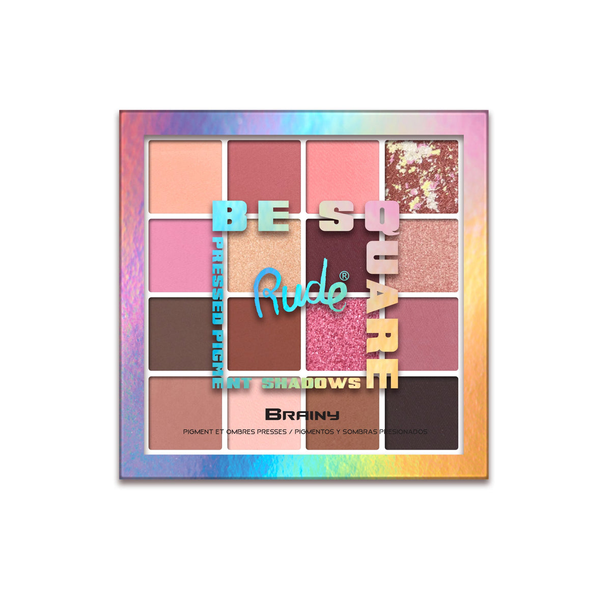 Be Square Pressed Pigments & Shadows