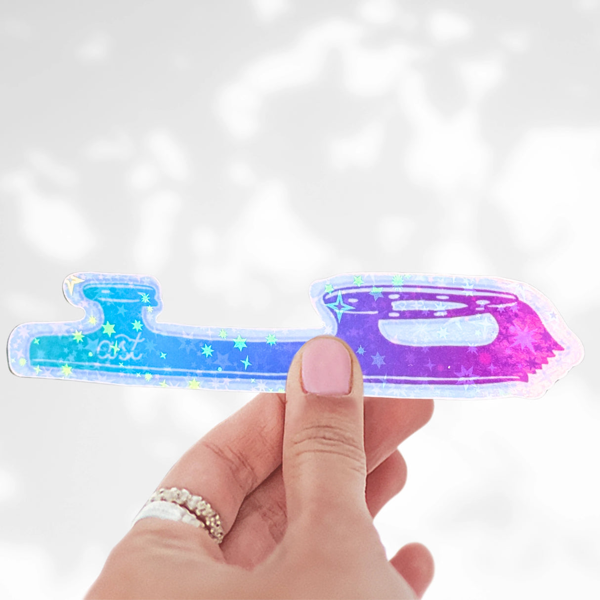 AST Ombre Blade Holographic Stickers