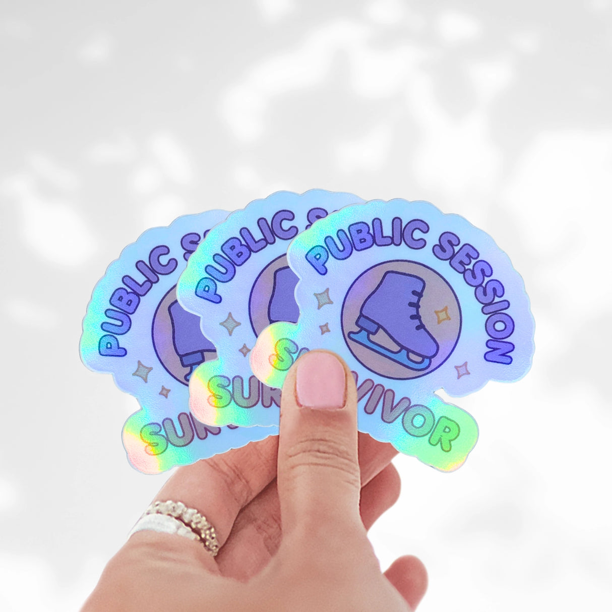 Public Session Survivor Holo Stickers