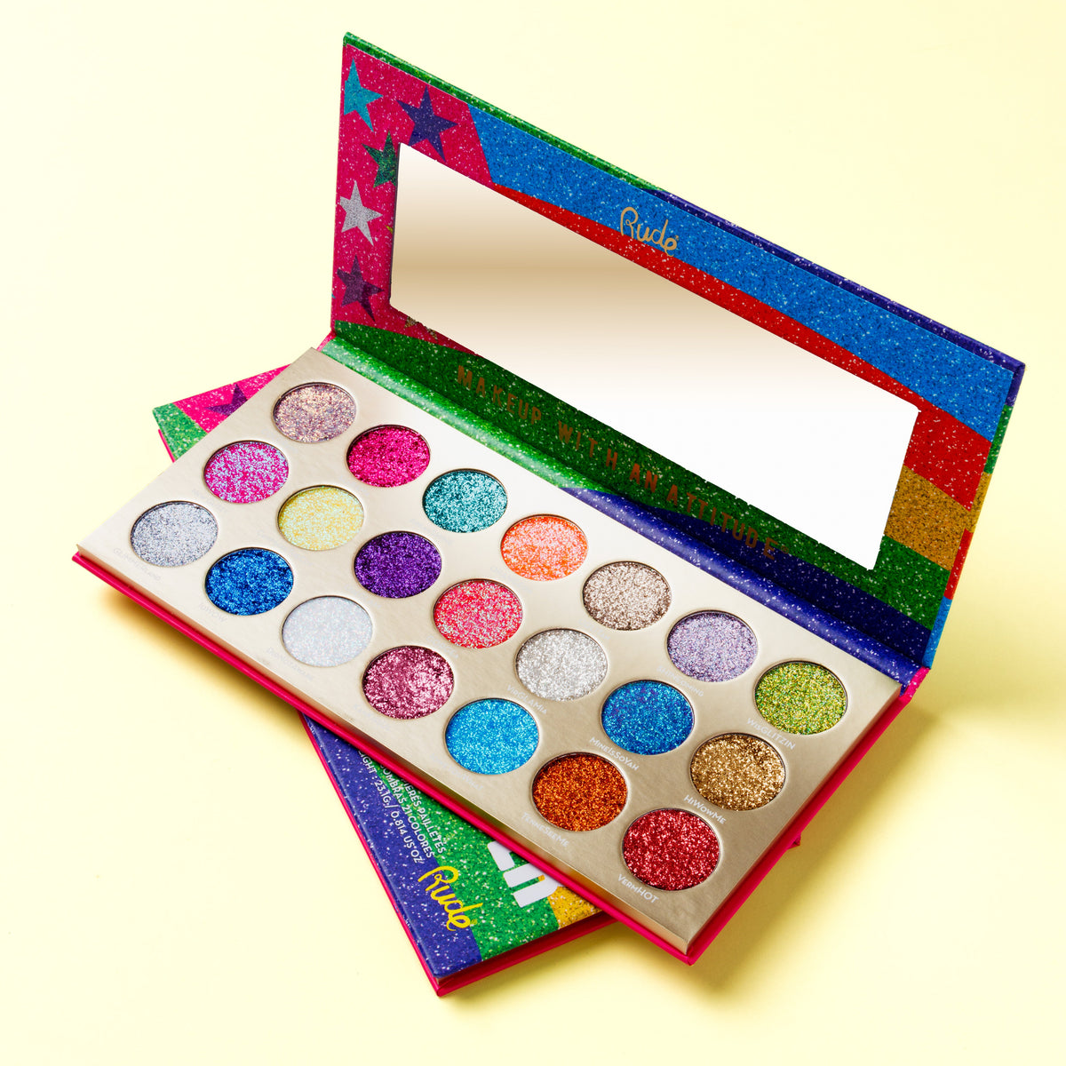 United Shades of Glitter - 21 Pressed Glitter Palette