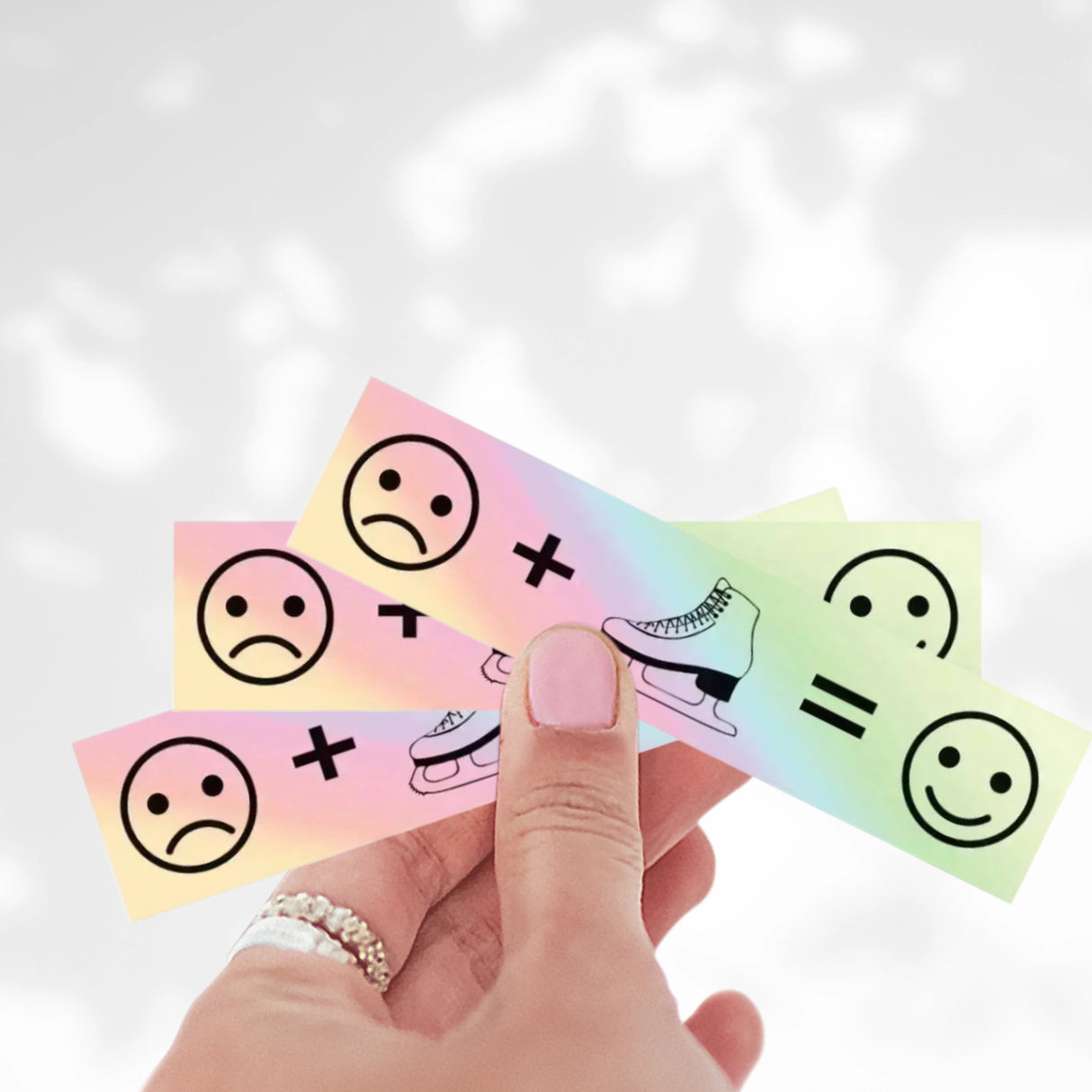 Emoji Holographic Sticker