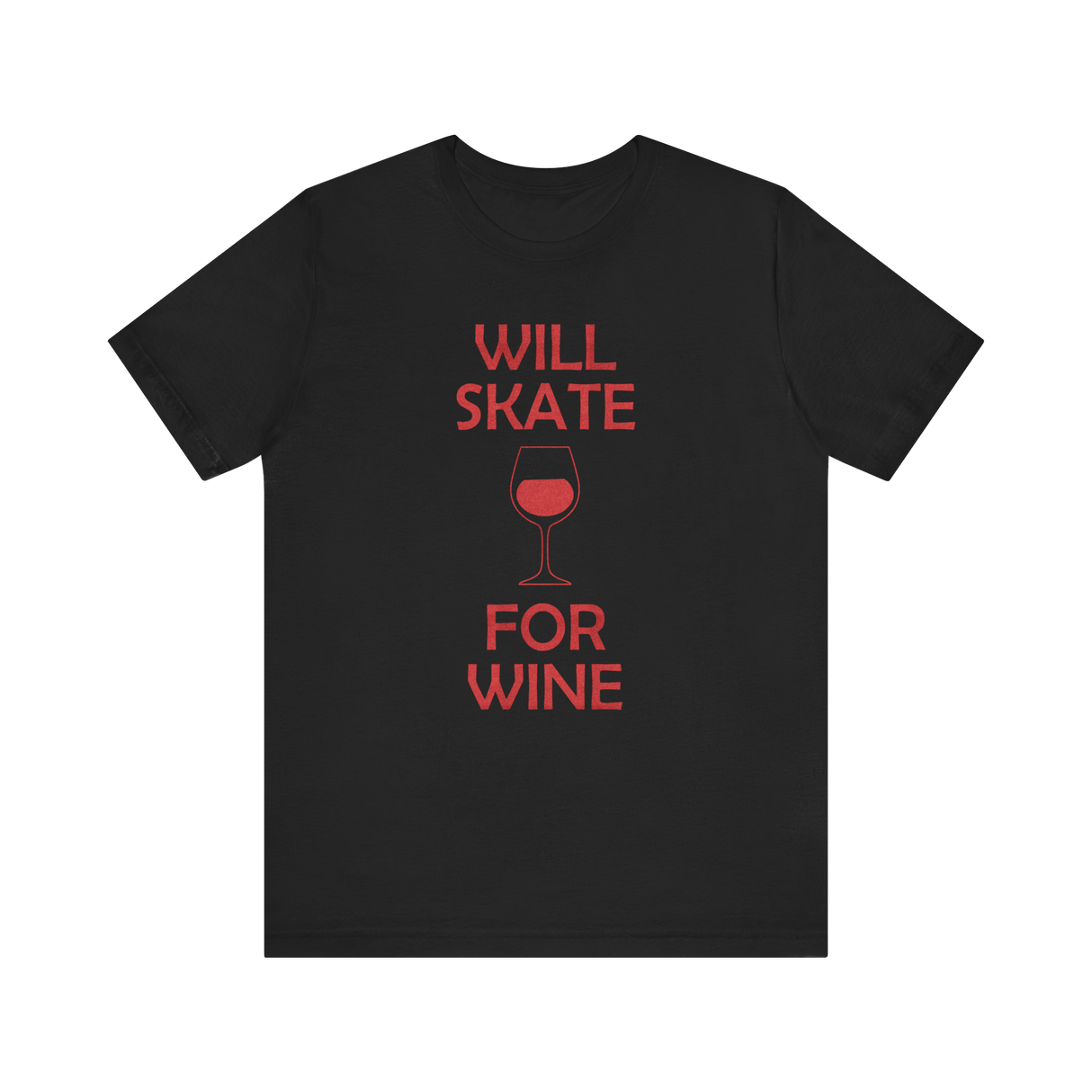 Will Skate For Wine Plastisol Heat Transfer