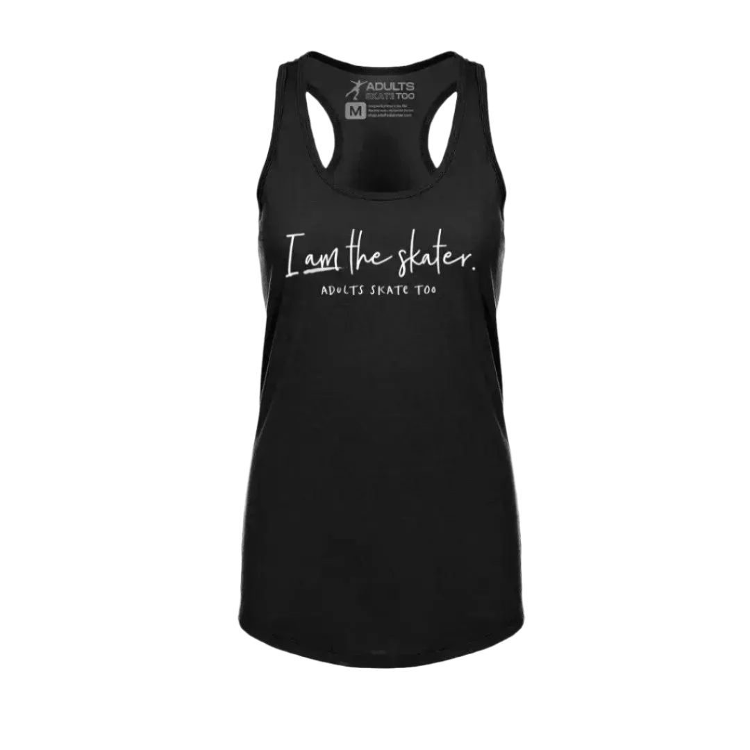 I Am The Skater Racerback Tank