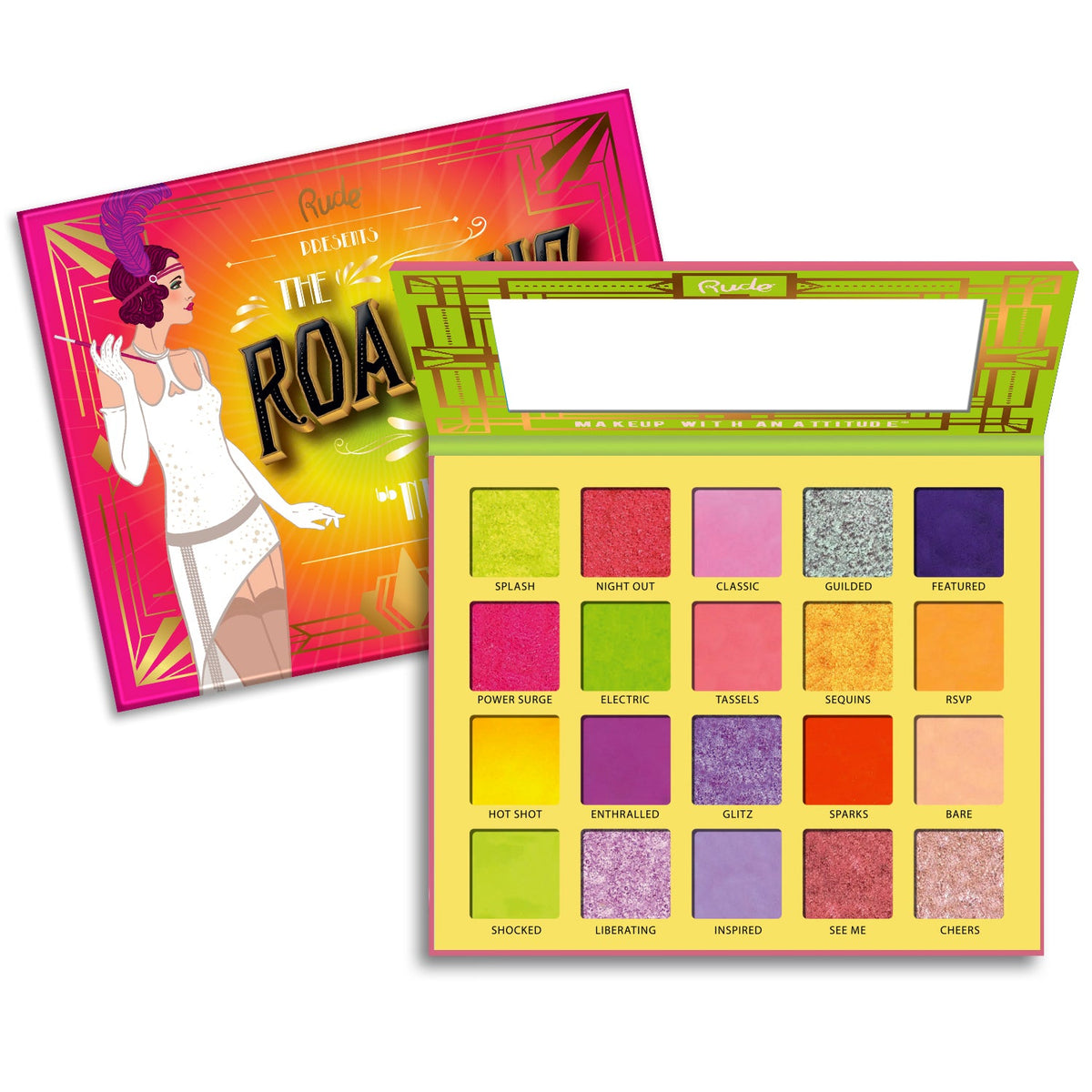 The Roaring 20's Eyeshadow Palette - Neons