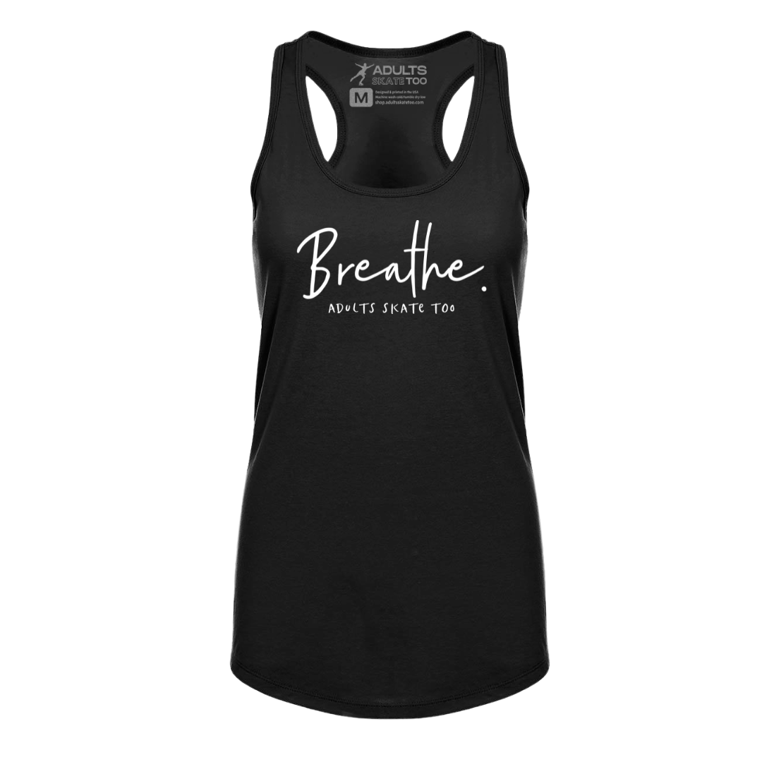 Breathe. Racerback Tank