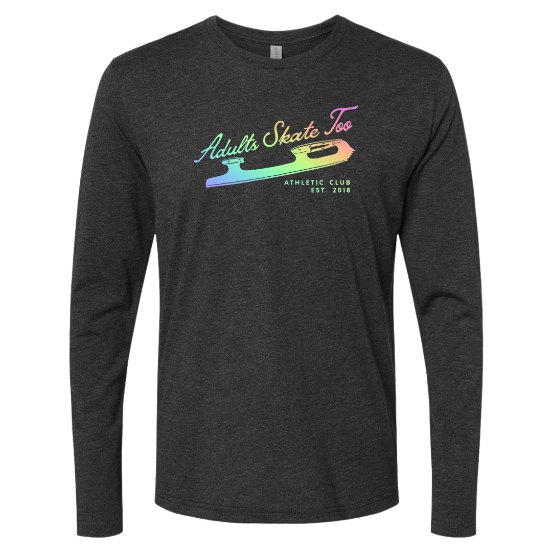 Athletic Club Long Sleeve - Adults Skate Too LLC