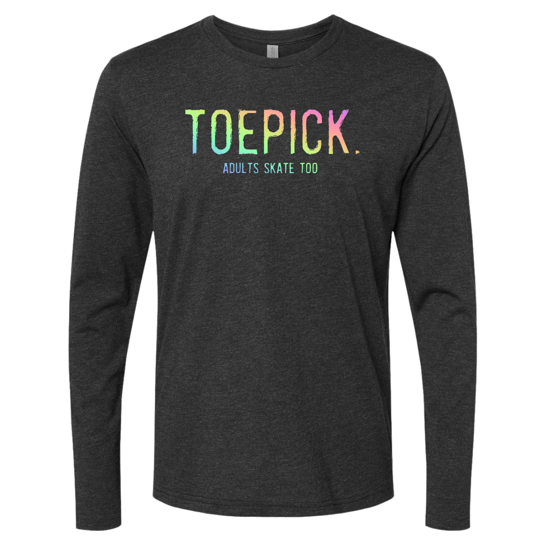 Toepick Long Sleeve - Adults Skate Too LLC