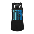 Ombré Skater Racerback Tank - XS, S