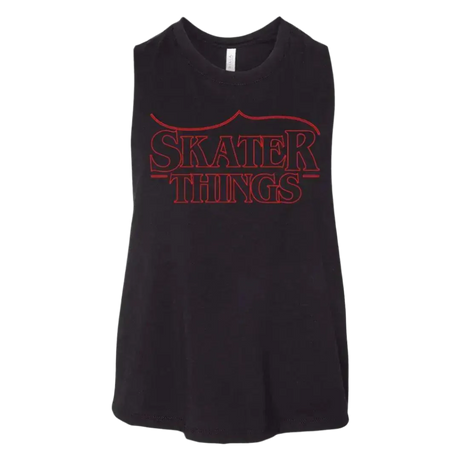 Skater Things Racerback Crop