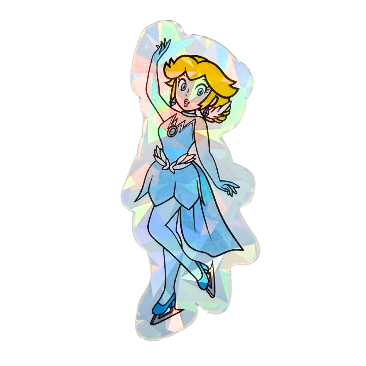 Skating Princess P Holo Stickers