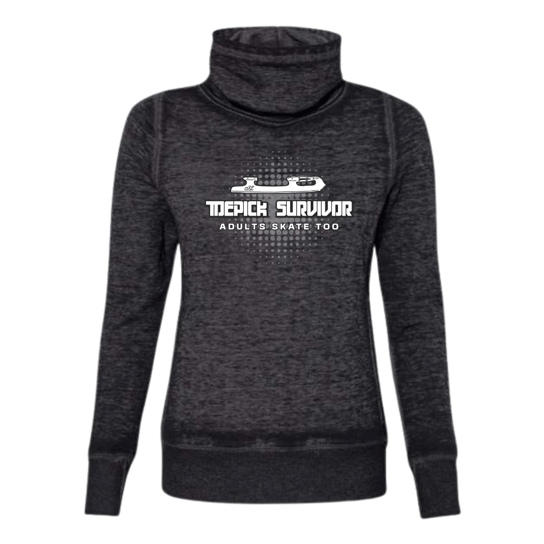 Toepick Survivor Cowl Neck Sweatshirt