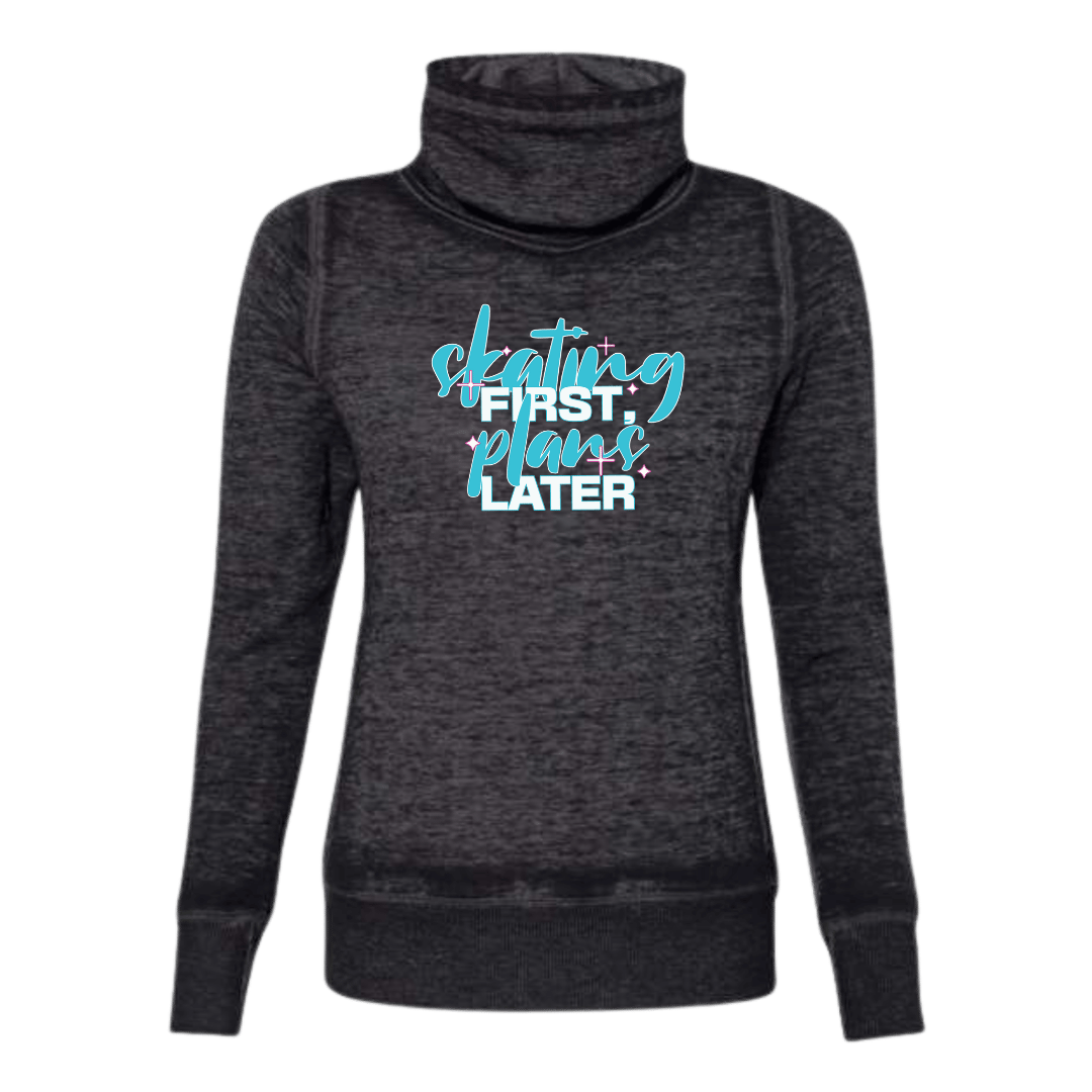 Skating First Cowl Neck Sweatshirt