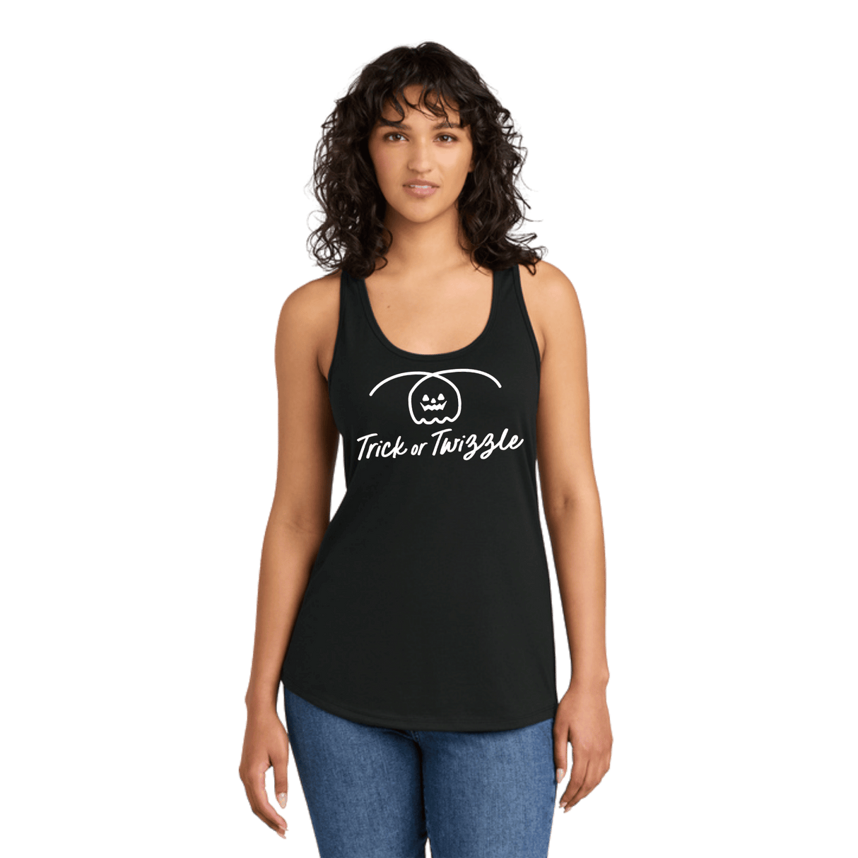 Trick or Twizzle Racerback Tank