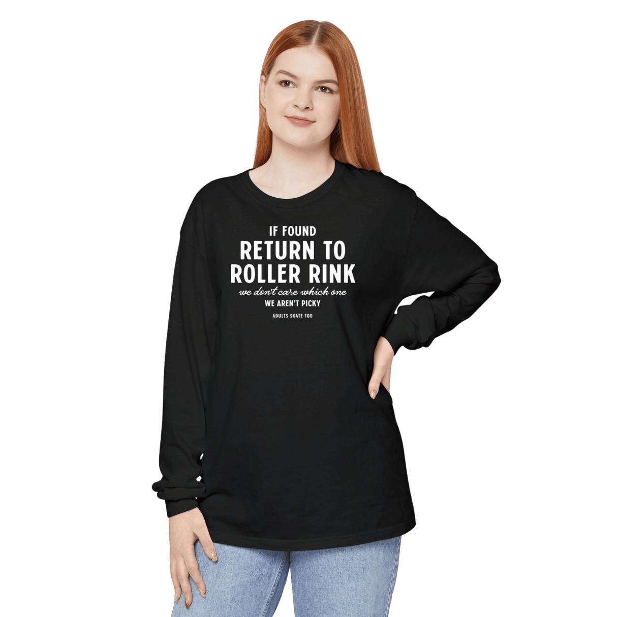 If Found Return to Roller Rink Long Sleeve
