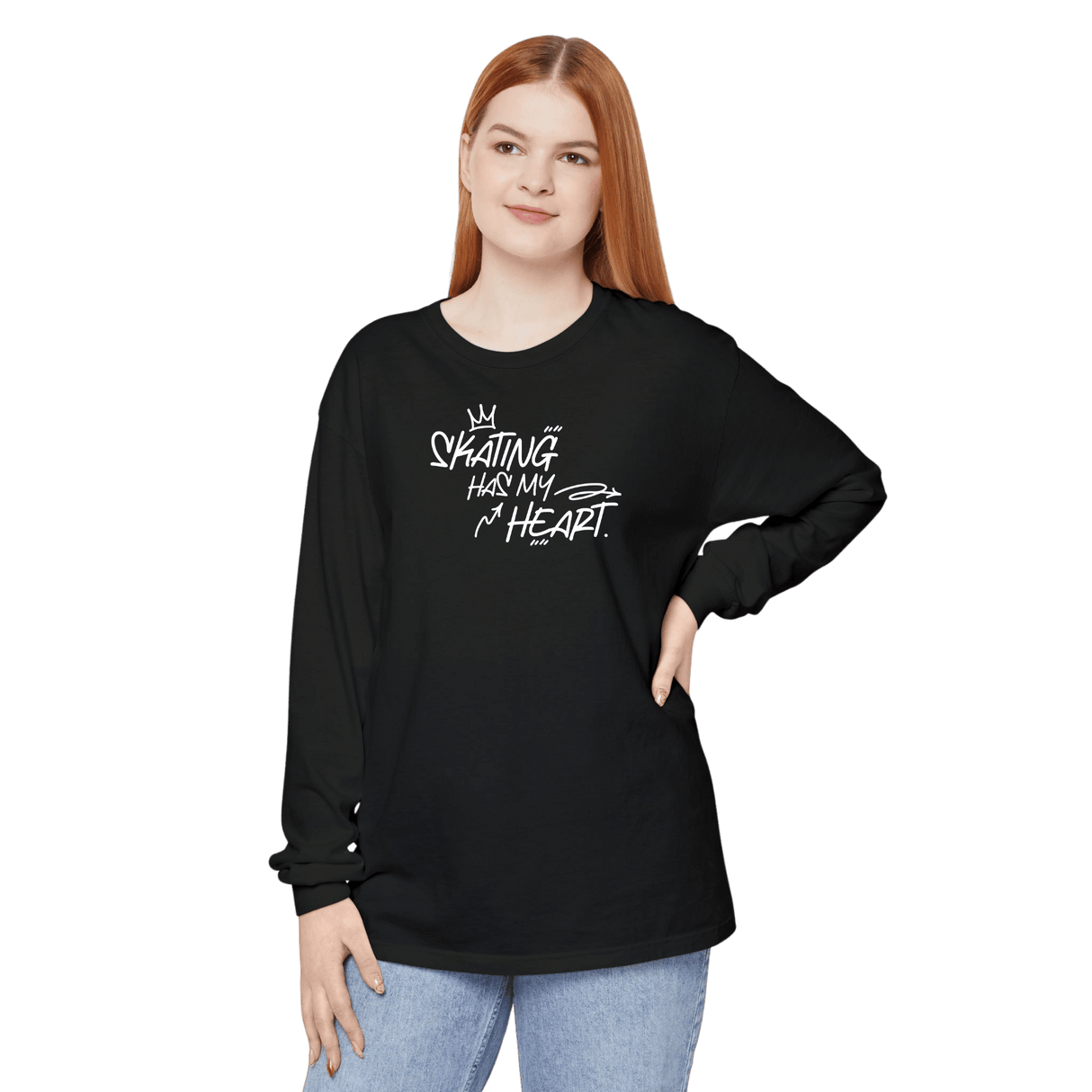 Skating Has My Heart Long Sleeve