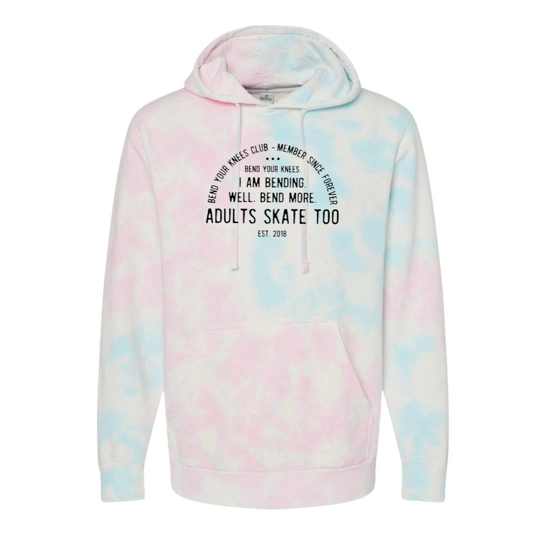 Bend Your Knees Club Cotton Candy Hoodie - S